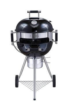 DELUXE HOME GRILL with logo metal plate on lid