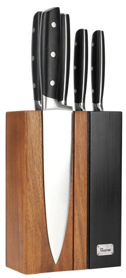 knife set 6 pics stand