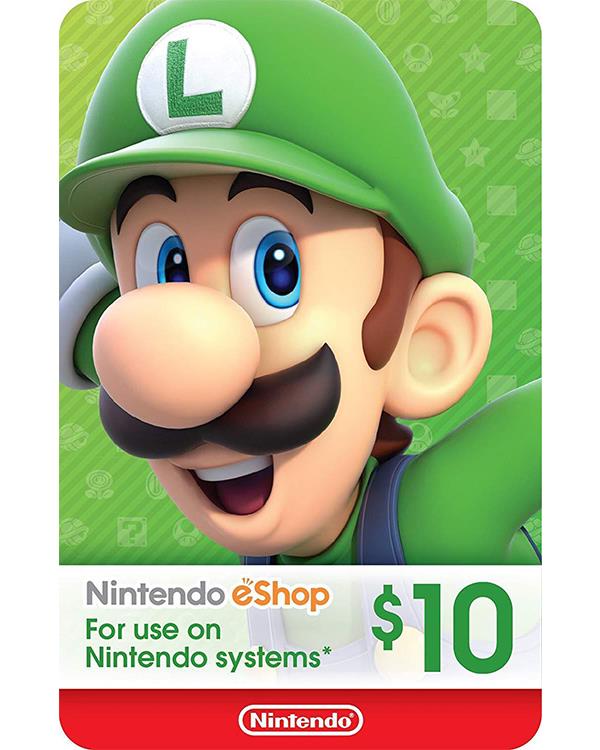 Nintendo eShop Gift Card $10 ( Digital codes )